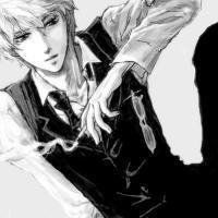 霸气动漫微信头像女生头像黑白