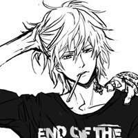 黑白动漫头像潮