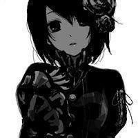 动漫头像女生唯美黑白头像带字