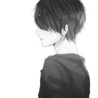 黑白动漫女女二次元头像头像吧