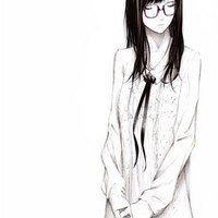 动漫个性情侣头像黑白头像一对