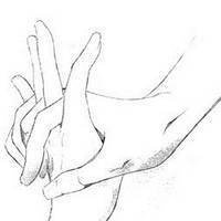 黑白女头像动漫