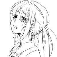 失恋头像女生背影动漫头像黑白