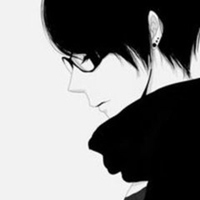 黑白动漫高清头像男生背影头像