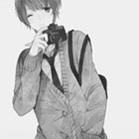 女生黑白哭泣动漫头像女生头像