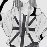 黑白高冷动漫微信头像女生头像