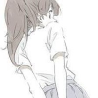 动漫头像黑白女生可爱头像可爱