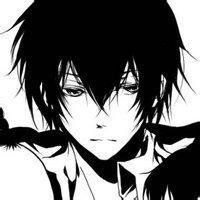 黑白孤独意境动漫女生头像背影