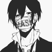 微信黑白动漫背影头像男生帅气