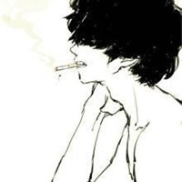 黑白背影闺蜜动漫头像唯美带字