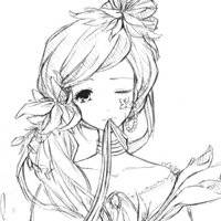 闺蜜黑白背影头像动漫头像一对