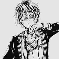 黑白动漫头像吧