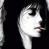 黑白头像女生冷酷霸气动漫头像