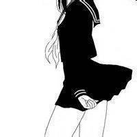 黑白动漫头像吧