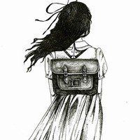 黑白色情侣头动漫头像女生头像