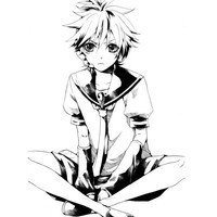 微信头像女生动漫伤感黑白灰色