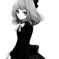 黑白男生头像动漫头像带字素材