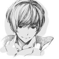 群头像黑白动漫