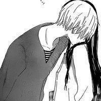 情侣动漫微信头像黑白头像带字