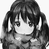 黑白色情侣头动漫头像女生头像