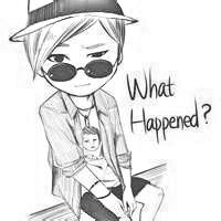 霸气动漫情侣头像黑白头像一对