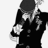 黑白色动漫头像