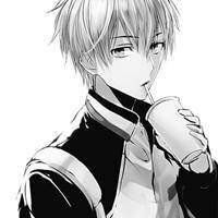 黑白头像背动漫