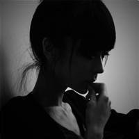 动漫失恋头像黑白男生霸气十足