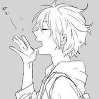 动漫霸气黑白情侣头像带字头像