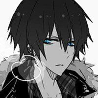 黑白动漫头像有尾巴耳朵女生用