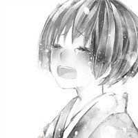 动漫女伤感头像黑白头像个性网