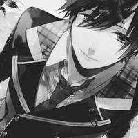 帅气动漫黑白头像男生头像带字