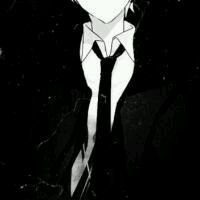 头像动漫酷黑白