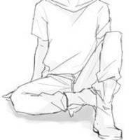 黑白动漫猫头像