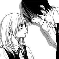 动漫失恋头像黑白男生霸气十足