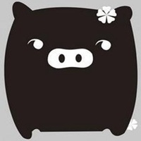 黑白动漫头像有尾巴耳朵女生用