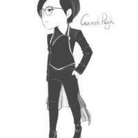 动漫女伤感头像黑白头像个性网