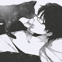 黑白动漫头像简