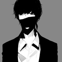 男生微信头像黑白动漫头像带字