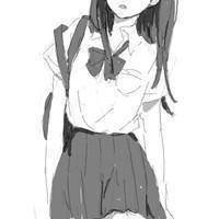 黑白灰动漫头像