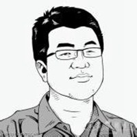 黑白高清动漫微信头像男生头像