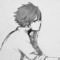 微信头像女生黑白动漫头像素材