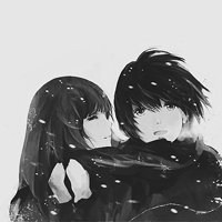 黑白熊动漫头像