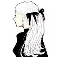 黑白情侣头像带字动漫头像素材