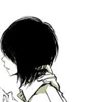 黑白头像背动漫