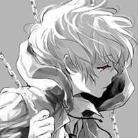 唯美黑白背影动漫头像女生头像