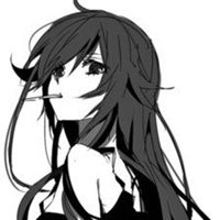 微信头像男生背影黑白动漫头像