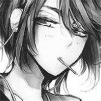 黑白动漫高清头像男生背影头像