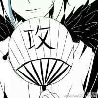 唯美黑白背影动漫头像女生头像