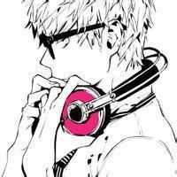 霸气动漫情侣头像黑白头像一对